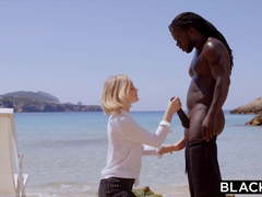 BLACKED She's usually professional but when this bull checke