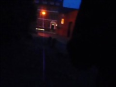 I pee in public with teen foreskin dick